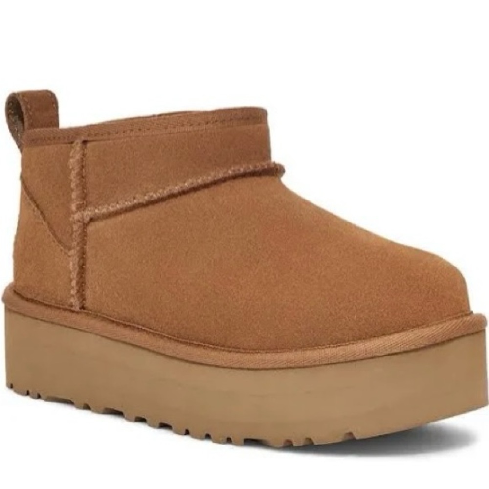 Ugg platform booties size 3Y